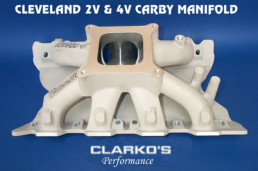 Cleveland 2V & 4V Carby Manifold - $675.00